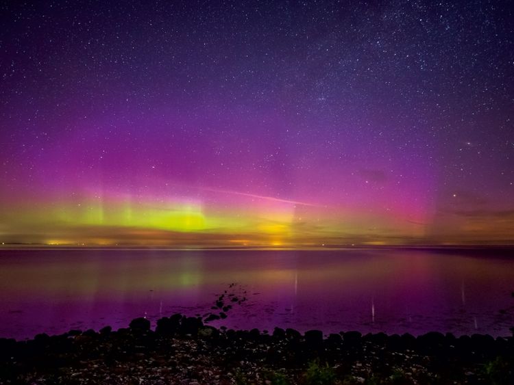 Produktbild: Polarlichter &uuml;ber der Kieler Bucht (Puzzle)