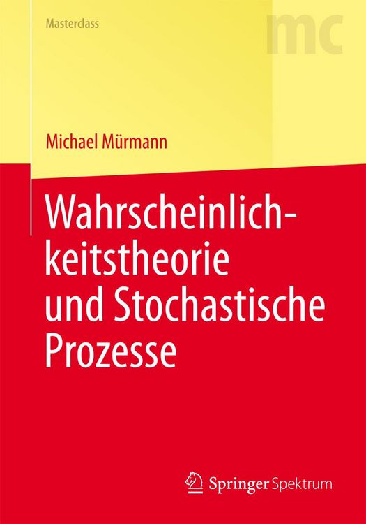 Produktbild: Wahrscheinlichkeitstheorie und Stochastische Prozesse