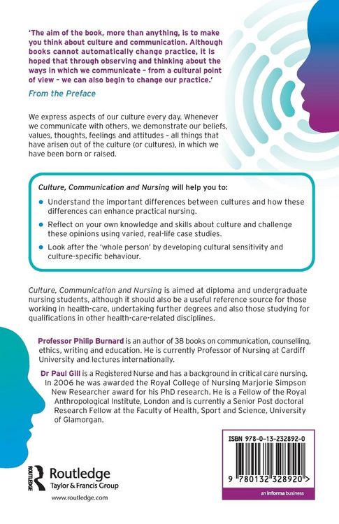 Produktbild: Culture, Communication and Nursing
