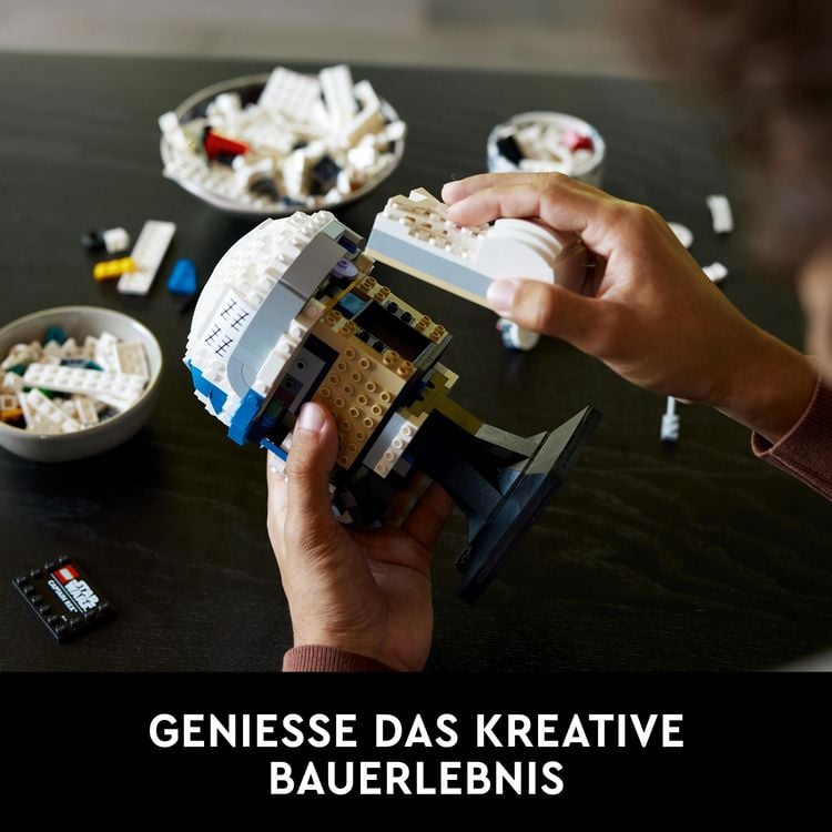 Produktbild: LEGO Star Wars 75349 Captain Rex Helm, Sammlerstück für Erwachsene