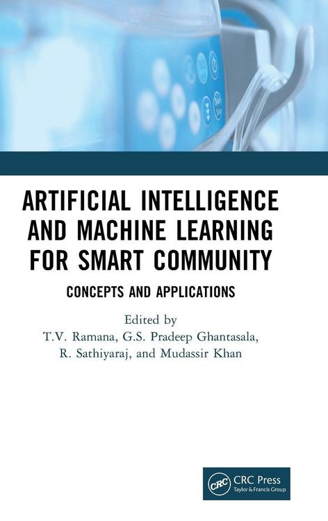 Produktbild: Artificial Intelligence and Machine Learning for Smart Community