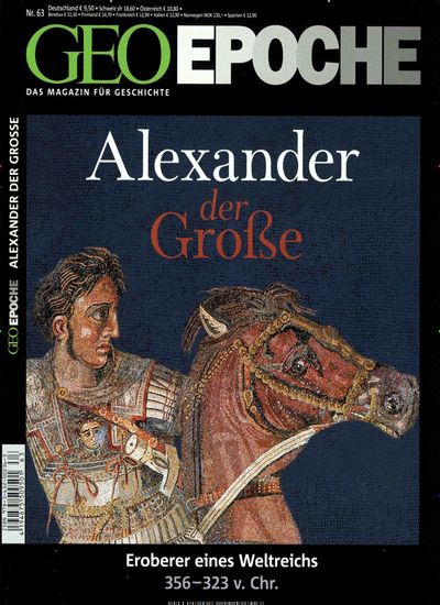 Produktbild: GEO Epoche / GEO Epoche 63/2013 - Alexander der Gro&szlig;e