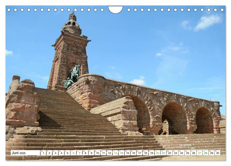 Produktbild: Harz - Ausflugsziele vom Brocken bis Sangerhausen (Wandkalender 2026 DIN A4 quer), CALVENDO Monatskalender