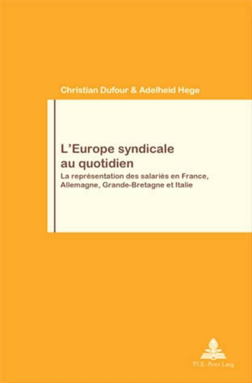Produktbild: L&rsquo;Europe syndicale au quotidien