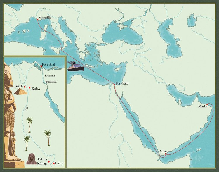 Produktbild: Die Passage nach Maskat