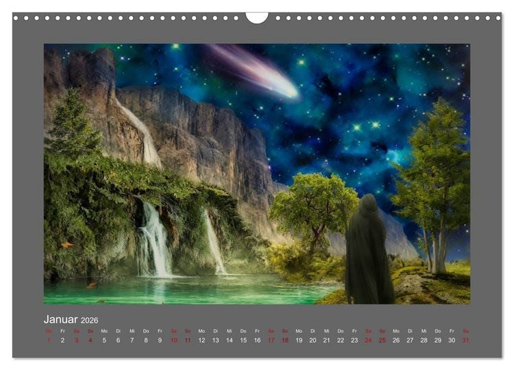 Produktbild: Weg des Zauberers (Wandkalender 2026 DIN A3 quer), CALVENDO Monatskalender