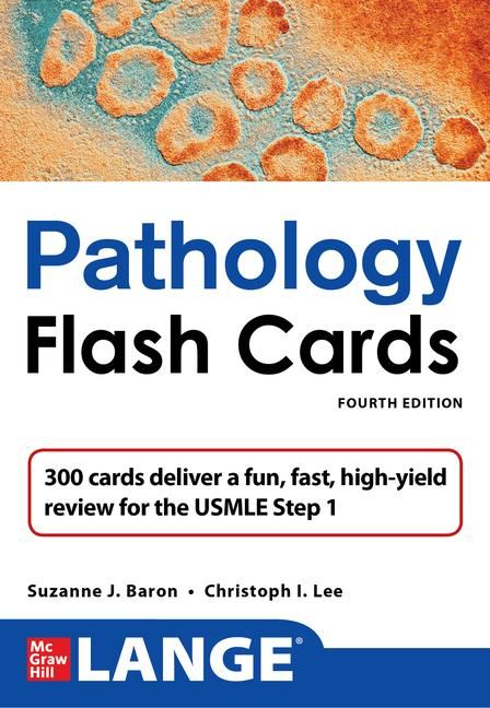 Produktbild: Lange Pathology Flash Cards, Fourth Edition