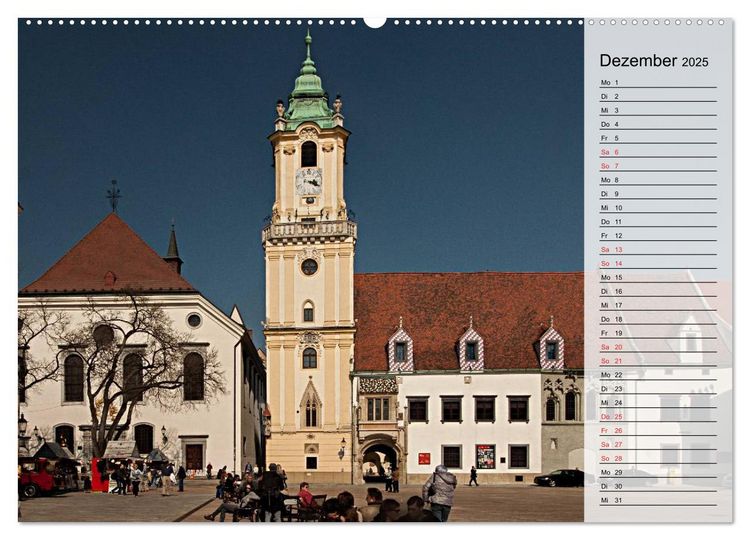 Produktbild: Slowakei (hochwertiger Premium Wandkalender 2025 DIN A2 quer), Kunstdruck in Hochglanz