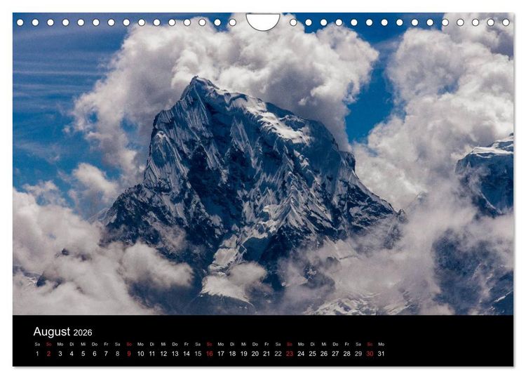 Produktbild: Everest-Nationalpark (Wandkalender 2026 DIN A4 quer), CALVENDO Monatskalender