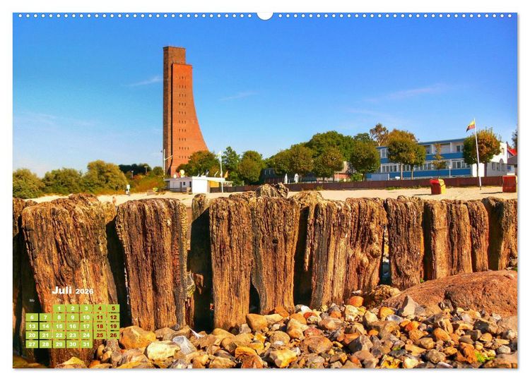 Produktbild: Schleswig-Holstein Du bist so sch&ouml;n (hochwertiger Premium Wandkalender 2026 DIN A2 quer), Kunstdruck in Hochglanz