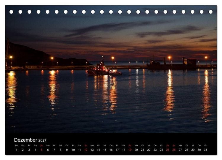 Produktbild: Eine Frachtschiffreise (Tischkalender 2027 DIN A5 quer), CALVENDO Monatskalender