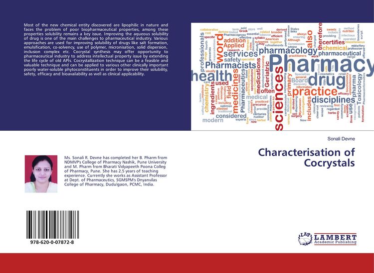 Produktbild: Characterisation of Cocrystals
