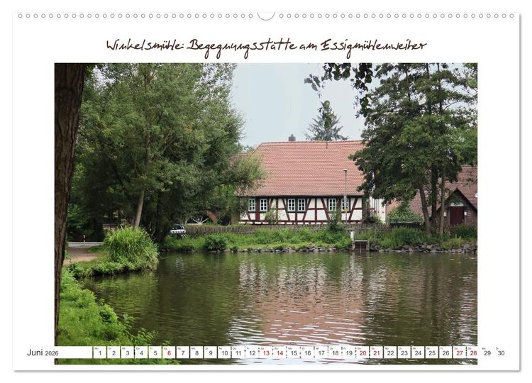 Produktbild: Mein Dreieich (Wandkalender 2026 DIN A2 quer), CALVENDO Monatskalender