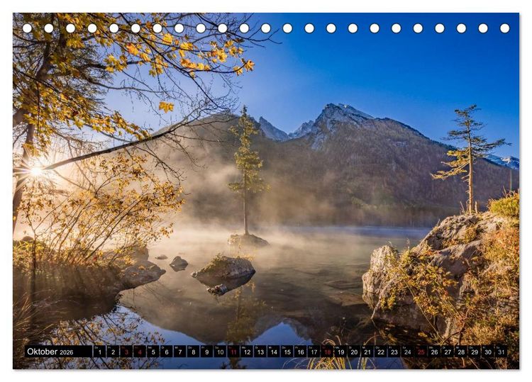 Produktbild: Ein neuer Tag beginnt (Tischkalender 2026 DIN A5 quer), CALVENDO Monatskalender