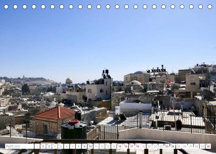 Produktbild: Tiferet Jerusalem - Jerusalems Glanz (Tischkalender 2022 DIN A5 quer)