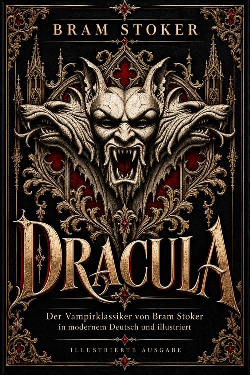 Produktbild: DRACULA Der Vampirklassiker von Bram Stoker - in modernem Deutsch und illustriert