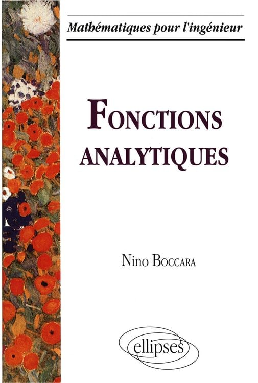 Produktbild: Fonctions analytiques