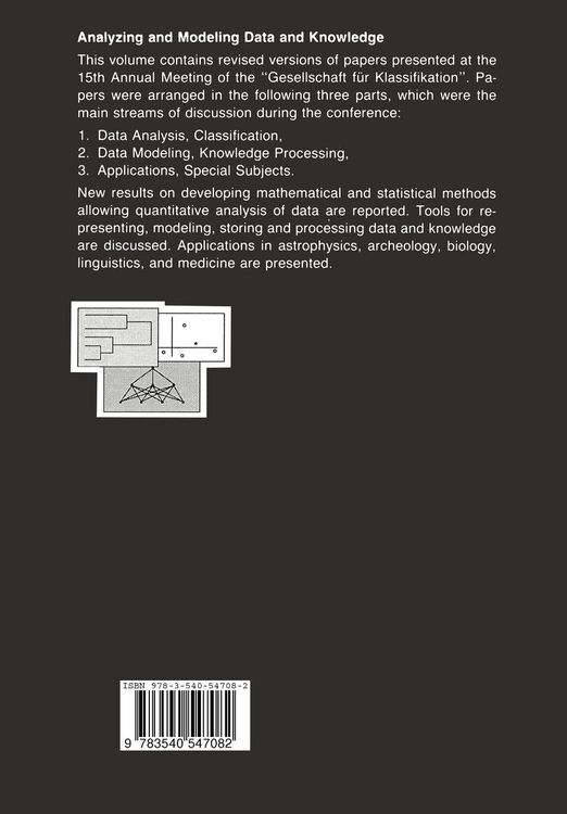 Produktbild: Analyzing and Modeling Data and Knowledge