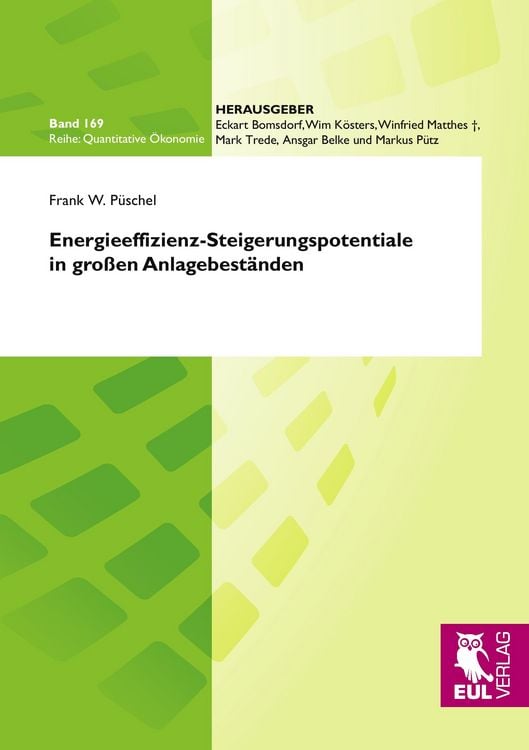 Produktbild: Energieeffizienz-Steigerungspotentiale in großen Anlagebeständen