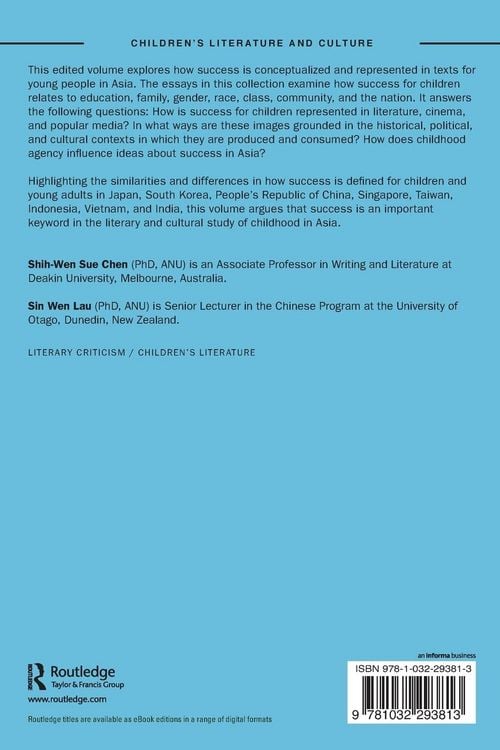 Produktbild: Representations of Children and Success in Asia