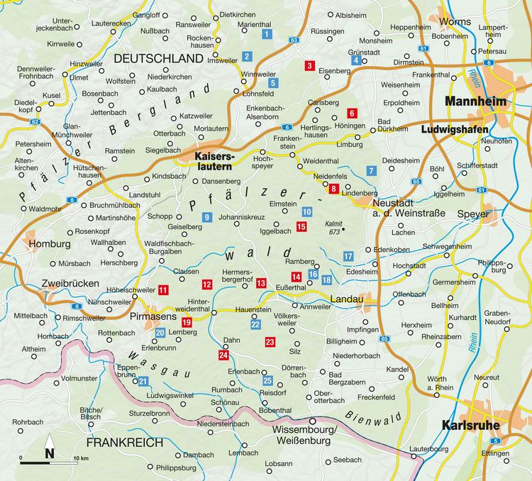 Produktbild: H&uuml;tten-Geheimtipps Pf&auml;lzerwald