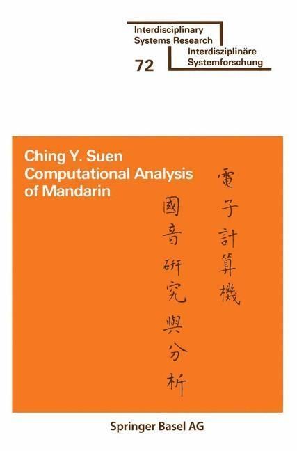 Produktbild: Computational Analysis of Mandarin