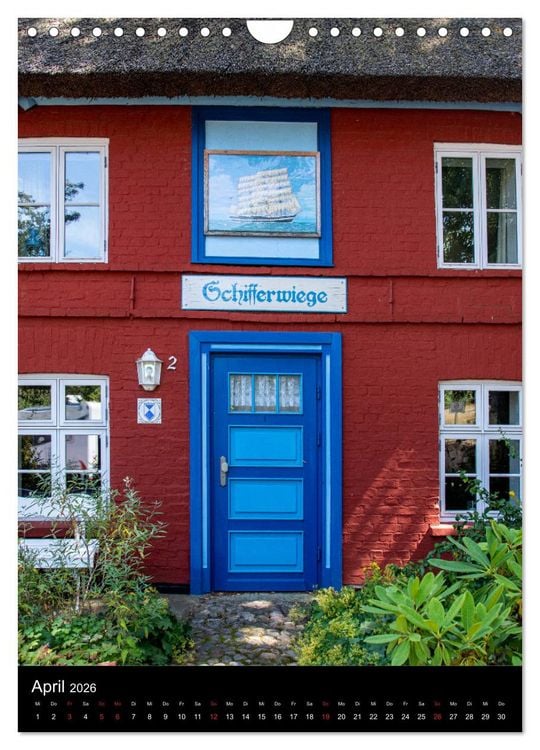 Produktbild: Dar&szlig;er T&uuml;ren (Wandkalender 2026 DIN A4 hoch), CALVENDO Monatskalender