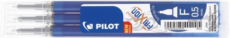 Produktbild: PILOT Mine FriXion Point blau, 3er Set