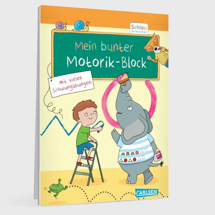 Produktbild: Schlau f&uuml;r die Schule: Mein bunter Motorik-Block