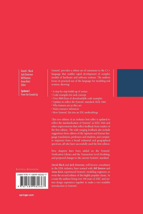 Produktbild: SystemC: From the Ground Up, Second Edition