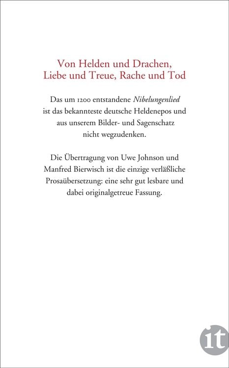 Produktbild: Das Nibelungenlied