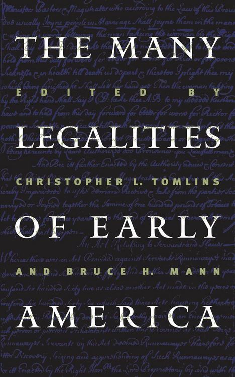 Produktbild: The Many Legalities of Early America