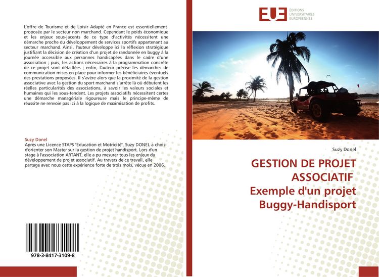 Produktbild: GESTION DE PROJET ASSOCIATIF Exemple d'un projet Buggy-Handisport