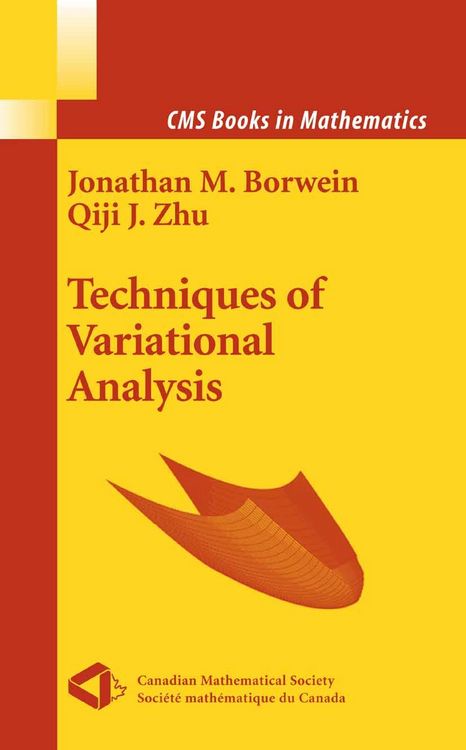 Produktbild: Techniques of Variational Analysis