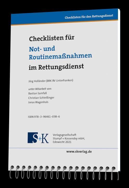 Produktbild: Checklisten f&uuml;r Not- und Routinema&szlig;nahmen im Rettungsdienst
