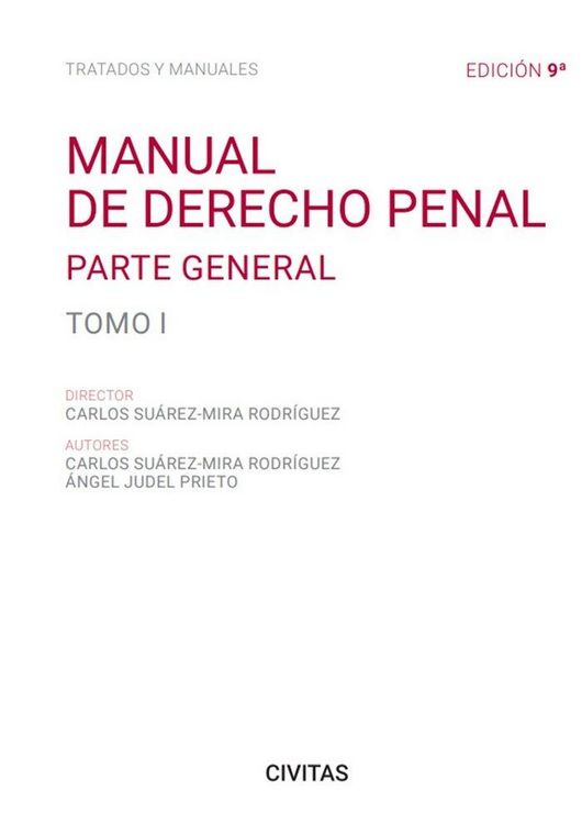 Produktbild: Manual de Derecho Penal I. Parte General 2023