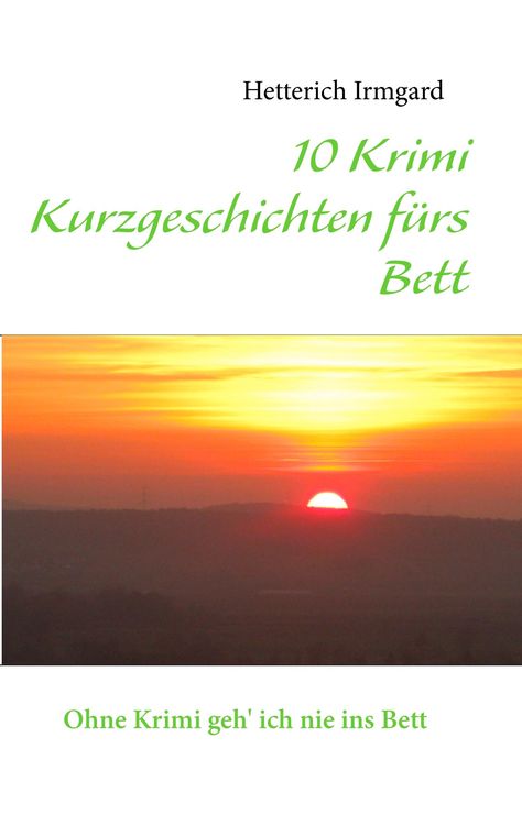 Produktbild: 10 Krimi Kurzgeschichten f&uuml;rs Bett