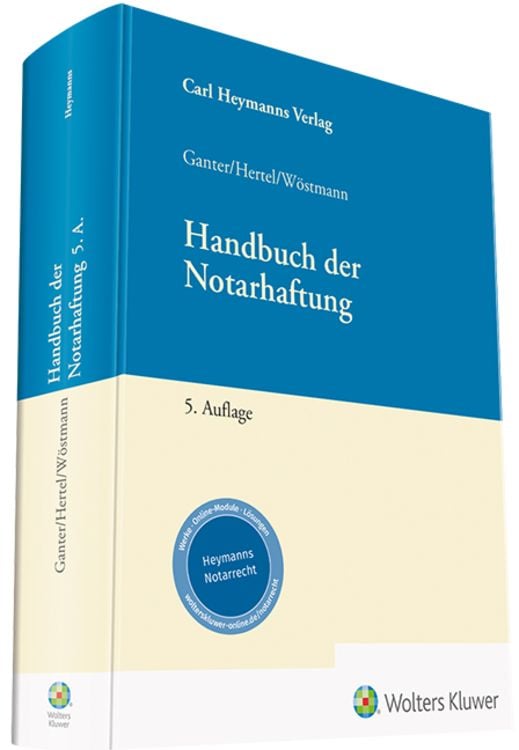 Produktbild: Handbuch der Notarhaftung