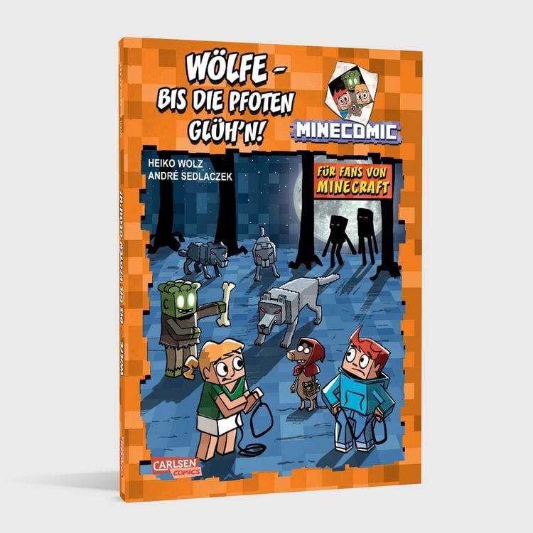 Produktbild: W&ouml;lfe &ndash; bis die Pfoten gl&uuml;h'n! F&uuml;r Fans von Minecraft