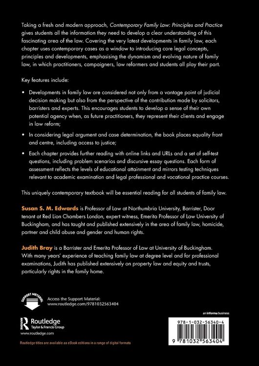 Produktbild: Contemporary Family Law
