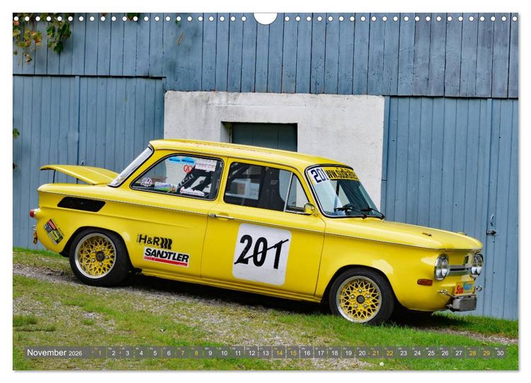 Produktbild: Ein W&auml;lderporsche - NSU Reich TT (Wandkalender 2026 DIN A3 quer), CALVENDO Monatskalender