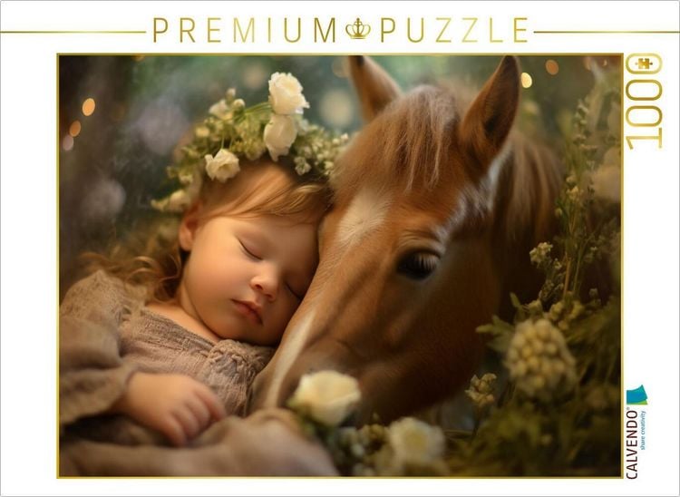 Produktbild: CALVENDO Puzzle Stilles Wiegenlied der Verbundenheit | 1000 Teile Lege-Gr&ouml;&szlig;e 64x48cm Foto-Puzzle f&uuml;r gl&uuml;ckliche Stunden