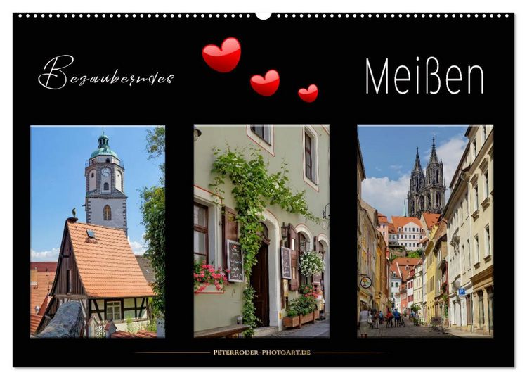 Produktbild: Bezauberndes Mei&szlig;en (Wandkalender 2026 DIN A2 quer), CALVENDO Monatskalender