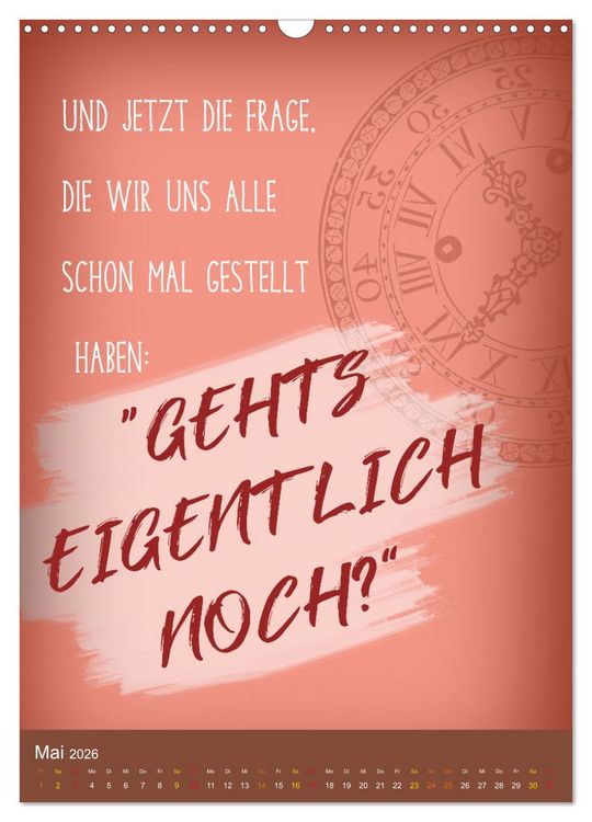 Produktbild: B&uuml;ro und so ... (Wandkalender 2026 DIN A3 hoch), CALVENDO Monatskalender