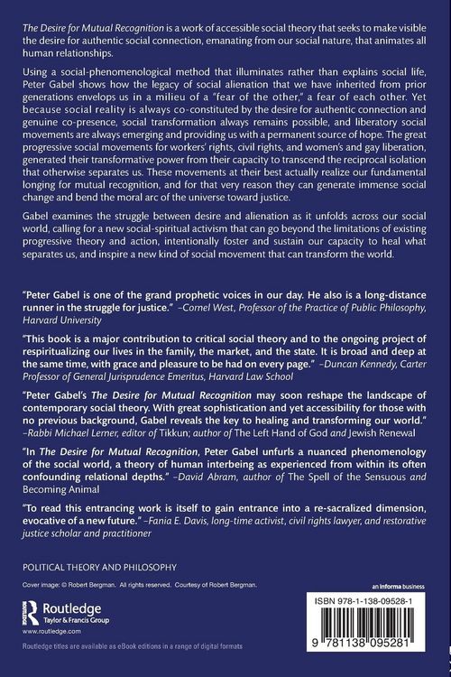 Produktbild: The Desire for Mutual Recognition