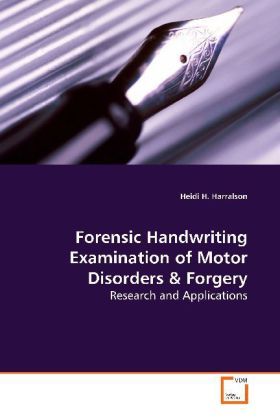 Produktbild: Harralson, H: Forensic Handwriting Examination of Motor Diso