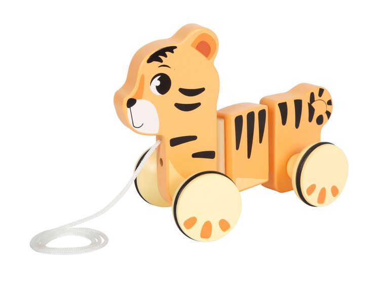 Produktbild: Nachziehtier Tiger Safari