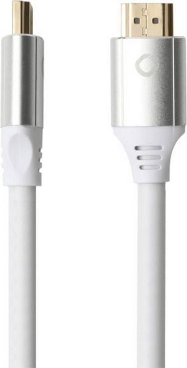 Produktbild: Oehlbach HDMI Anschlusskabel HDMI-A Stecker, HDMI-A Stecker 3.00 m Wei&szlig; D1C92494 8K UHD, vergoldete Steckkontakte HDMI-Kabel