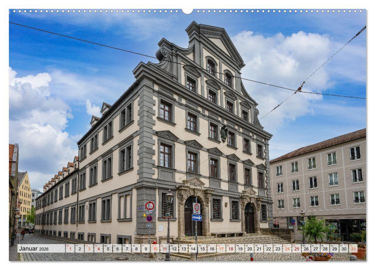 Produktbild: Augsburg Impressionen (hochwertiger Premium Wandkalender 2026 DIN A2 quer), Kunstdruck in Hochglanz