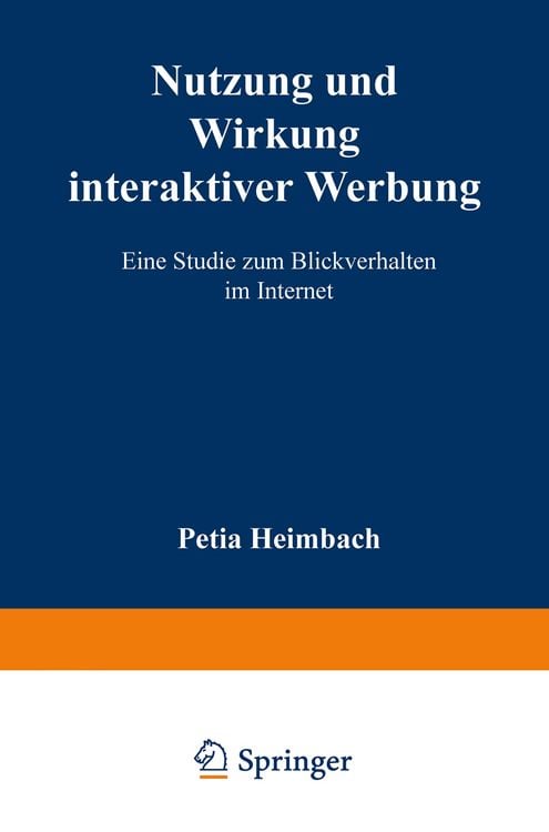 Produktbild: Nutzung und Wirkung interaktiver Werbung